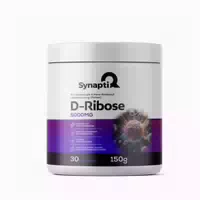 Synaptiq D Ribose – Zellenergie & Herz Kreislauf Unterstützung Pulver 150 G