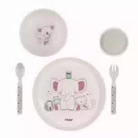 Reer Growing Kindergeschirr Set Wildlife