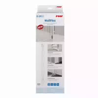 Reer Wallflex Bodenleistenset, Befestigungsleisten für Schutzgitter