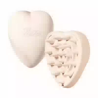 Refa Heart Brush For Scalp Rs Aq 1pc Mat Au Lait
