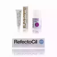 Refectocil Blondierpaste Blonde Brow & Refectocil Oxidant Creme 3% & Refectocil Wimpernblättchen Set