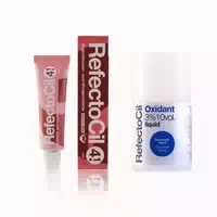 Refectocil Wimpernfarbe Rot 4 1 & Refectocil Oxidant Flüssig 3% Set