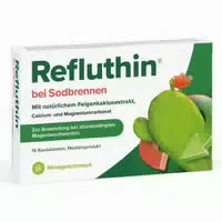 Refluthin bei Sodbrennen Kautabletten Minze