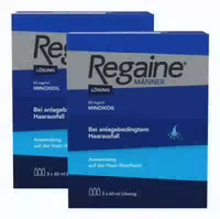 Regaine Männer Lösung 3 Monats Packung bei Erblich Bedingtem Haarausfall