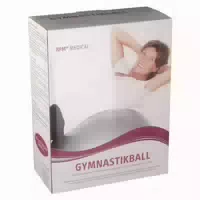 Gymnastikball Rehaforum 75 Cm Silber Met 1 St