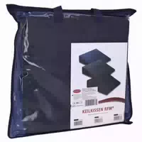 Keilkissen m Bezug Schwarz 1 st