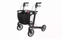 Rehasense Carbon Rollator Athlon Sl Mit Softbereifung M Schwarz