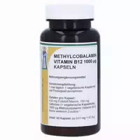Methylcobalamin 1000 Μg Vitamin B12 Kaps 90 St