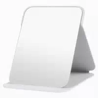Reisespiegel Klappbar Kosmetikspiegel Tragbar Weiß 28l X 23b 1 st