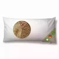 Just Relaxed Schafschurwoll Hirse Kissen mit Zirbe