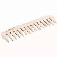 Remos Haarkamm aus Hochwertigem Heimischem Buchenholz 19 cm Mittel Feine Zahnung