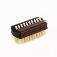 Hand & Nagelbürste Beidseitig Naturborste Aus Thermo Buche 1 St
