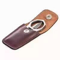 Klappschere Aus Edelstahl Mit Lederetui 10 Cm 1 St