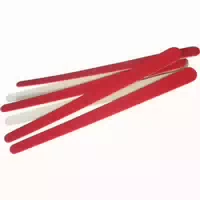 Nagelfeilen Set | 10er Pack Sandblattfeilen | Ideal für Maniküre und Pediküre | 17 cm