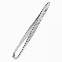 Pinzette Mit Gekröpfter Spitze Rostfrei 8 Cm 1 St