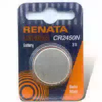 Renata Lithium Knopfzellenbatterie Cr2450n