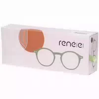 Lesebrille 3 5 – Unisex, Recycelt, mit Etui und Putztuch