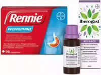 Rennie 96 Kautabletten Iberogast Advance 20 ml