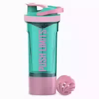 Motivationaler Sportmixer 720ml Shaker mit Sieb Spiralkugel 1 st