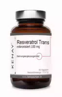 Resveratrol Mikronisiert 100 mg | Kenay | Nahrungsergänzungsmittel