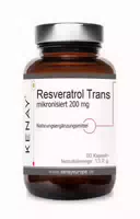 Resveratrol Mikronisiert 200 mg | Kenay | Nahrungsergänzungsmittel