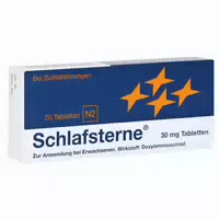 Schlafsterne 30mg 10 St Tabletten