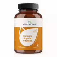 Kurkuma 95% Curcumin Piperin Vitamin C Vegan R H Ein Nutrition