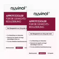 Nuvinol Appetitzügler Kapseln Doppelpack 2x42 St