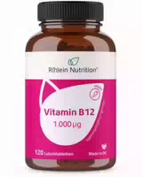 R H ein Nutrition Vitamin B12 1 000 Μg Lutschtabletten Hochdosiert Vegan