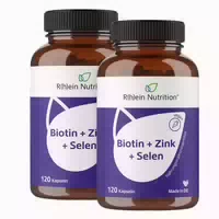 Sparset Biotin Zink Selen 2x120 St