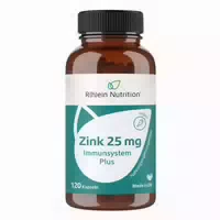 Zink 25 mg Immunsystem Plus Hochdosiert Vegan Kapseln