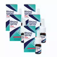 Rhinospray Plus 5x 10ml | Befreit Die Nase, Lindert Schwellungen Und Erfrischt Sanft