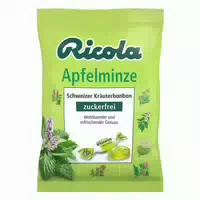 Ricola Apfelminze Bonbons ohne Zucker Beutel