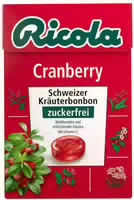 Ricola Box Cranberry Zuckerfrei 50 g