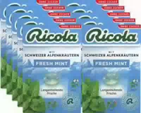 Ricola Fresh Mint ohne Zucker Box