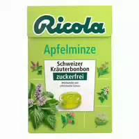 Ricola Zitronenmelisse Schweizer Kräuterbonbon Zuckerfrei 50 g Bonbons