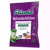 Ricola Schweizer Kräuterbonbons Holunderblüten ohne Zucker