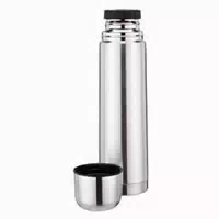 Riess Kelomat Isolierflasche mit Schraubverschluss Rostfrei 1 Liter Höhe 32cm