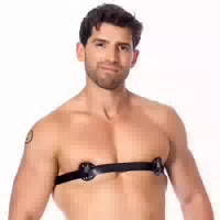 Rimba Brustgurt Mit Nippelabdeckungen Mit Stacheln