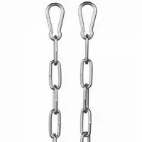Rimba Metallkette Mit Karabinerhaken 100 Cm