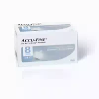 Accu Fine Sterile Nadeln 8 mm 100 st