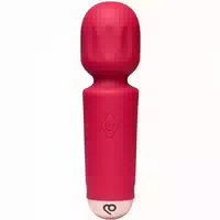 Rocks Off Rocks Off Wiederaufladbarer Mini Magic Wand Rot
