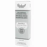 Rockwell Rockwell Rasierer Doppelseitige Rasierklingen – 100er Pack