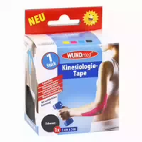 Tape Original Schwarz Kinesiologic 5 cm X 5 m