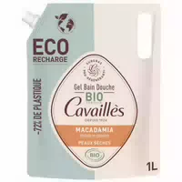 Rogé Cavaillès Bade und Duschgel Trockene Haut Macadamia Organic Öko Refill
