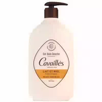 Rogé Cavaillès Duschgel für Empfindliche Haut, Milch und Honig,
