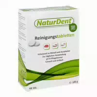 Naturdent Reinigungstabletten 48 Reinigungstabletten