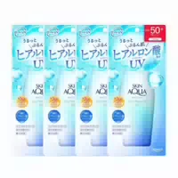 Rohto Mentholatum Skin Aqua Uv Super Moisture Gel Hydrating Sunscreen 2ea Set