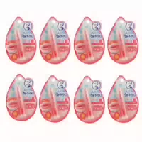 Rohto Mentholatum Water Lip Colour Balm Spf 20 Pa 1pc Peach Gold 2ea Set