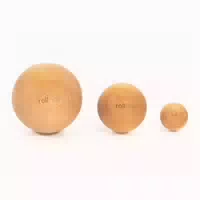 Rollholz Faszienball Set Erle 1 St